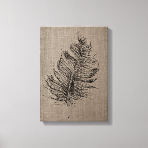 1 Taupe Canvas Wall Art