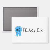 #1 Teacher Magneet (Voorkant / Achterkant)