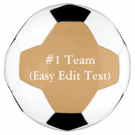 #1 Team (Eenvoudig tekst bewerken) Voetbal