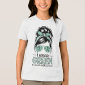 1 Tequila 2 Tequila 3 Tequila Floor. Cinco De Mayo Tri-Blend Shirt (Voorkant)
