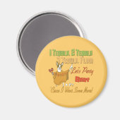 1 Tequila 2 Tequila 3 Tequila Floor Magneet (Voorkant / Achterkant)