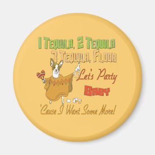 1 Tequila 2 Tequila 3 Tequila Floor Magneet