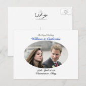 1 The Royal Wedding William & Catherine Briefkaart (Voorkant / Achterkant)