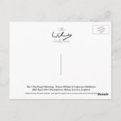 1 The Royal Wedding William & Catherine Briefkaart (Achterkant)