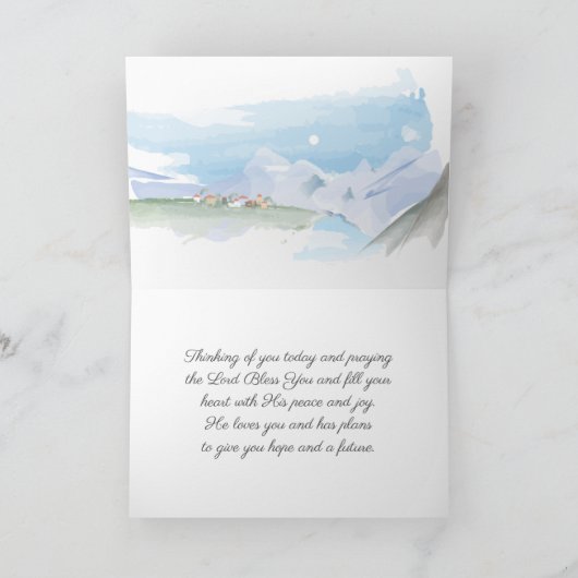 1 Thessaliërs 1:4 Hij heeft jou Bijbel gekozen Kaart (Binnen)