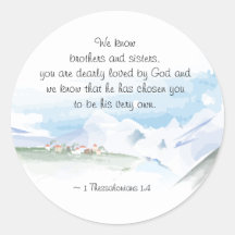 1 Thessaliërs 1:4 U bent diep geliefd bij God