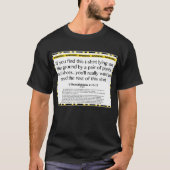 1 Thessaliërs 4:13-17 T-shirt (Voorkant)