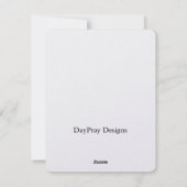 1 Thessaliërs 5:11 Feestdagenkaart (Achterkant)