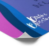 1 Thessaliërs 5:11 moedigen elkaar aan Poster (Hoek)