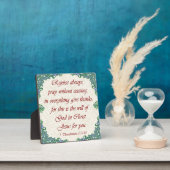 1 Thessaliërs 5:16-18 Fotoplaat (Insitu)