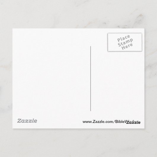 1 Thessaliërs 5:17 Briefkaart (Achterkant)