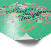 1 Thessaliërs 5:18 geven Bedankt in heel Circumsta Foto Afdruk (Hoek)