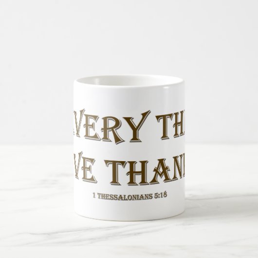 1 Thessaliërs 5:18 Koffiemok (Center)