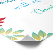 1 Thessaliërs 5:18 Poster (Hoek)