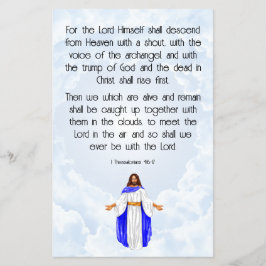 1 Thessalonians 4:16-17 Flyer