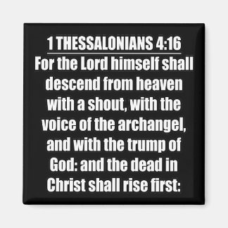 1 Thessalonicenzen 4:16 Heer Daal Trompet van God Magneet