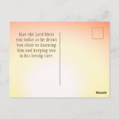 1 Thessalonicenzen 5:11 Moedig elkaar bijbel Briefkaart (Achterkant)