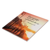 1 Thessalonicenzen 5:11 Moedig elkaar bijbel Tegeltje (Zijkant)