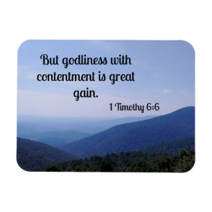 1 Timoteüs 6:6 Magneet