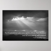 1 Timothy 1:7 Poster (Voorkant)
