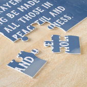 1 Timothy 2:1-2 Geplust.. voor de gezagsdragers Legpuzzel (Zijkant)