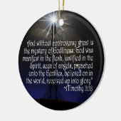 1 TIMOTHY 3:16 SCRIPTURE ORNAMENT JESUS (Links)