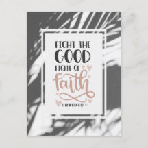 1 Timothy 6:12 Vecht de Goede Vecht van Vertrouwen