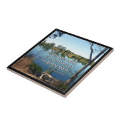 1 Timothy 6v6 - Godin met Inhoud Tegeltje (Zijkant)