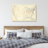 1 Toegang tot het grondgebied Canvas Afdruk (Insitu (Slaapkamer))