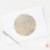 1 Toegang tot het grondgebied Ronde Sticker (Envelop)