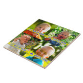 1 tot 4, Afbeelding Tegels, of als, gepersonalisee Tegeltje (Zijkant)