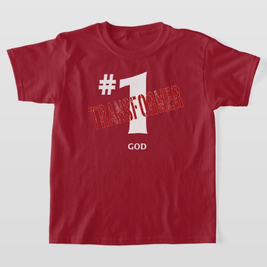 #1 TRANSFORMATOR - GOD VOOR HET DONKER T-SHIRT (Laagn)