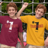 #1 TRANSFORMATOR - GOD VOOR HET DONKER T-SHIRT