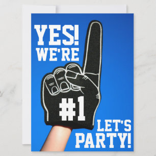 #1 Uitnodiging van de Vingerpartij van het Schuim