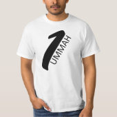 1 Ummah T-shirt (Voorkant)