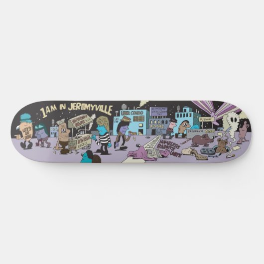 1 uur in Jeremyville Skateboard (Horizontaal)