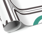 1 uur parkeren teken voor gecontroleerde parkeerzo cadeaupapier (Rol Hoek)