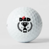 #1 Vader Golfballen - 's Werelds Beste Aangepaste (Voorkant)