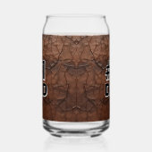 #1 Vader Leer-look Blikvorm Glas (Rechts)