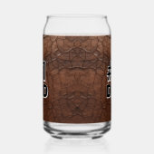 #1 Vader Leer-look Blikvorm Glas (Links)
