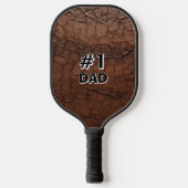 #1 Vader Leerlook Pickleball Paddle (Voorkant)