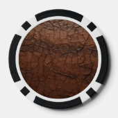 #1 Vader Leerlook Poker Chips (Achterkant)