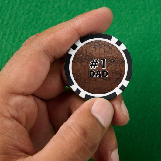 #1 Vader Leerlook Poker Chips (Hand)