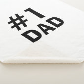 #1 Vader Leerlook Sherpa Deken (3/4)