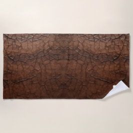 #1 Vader Leerlook Strandlaken