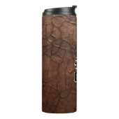 #1 Vader Leerlook Thermosbeker (Gedraaid links)