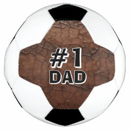 #1 Vader Leerlook Voetbal