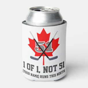 1 van 1 Niet 51 Canadese Identiteit Esdoornblad Ho Blikjeskoeler