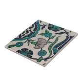 1 van 2 Perzische algeheel-Florentijnse anjerrepro Tegeltje (Zijkant)