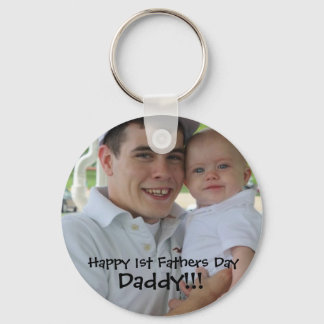 1 vaste dag, 1 gelukkige 1 vaderdag, papa!! sleutelhanger